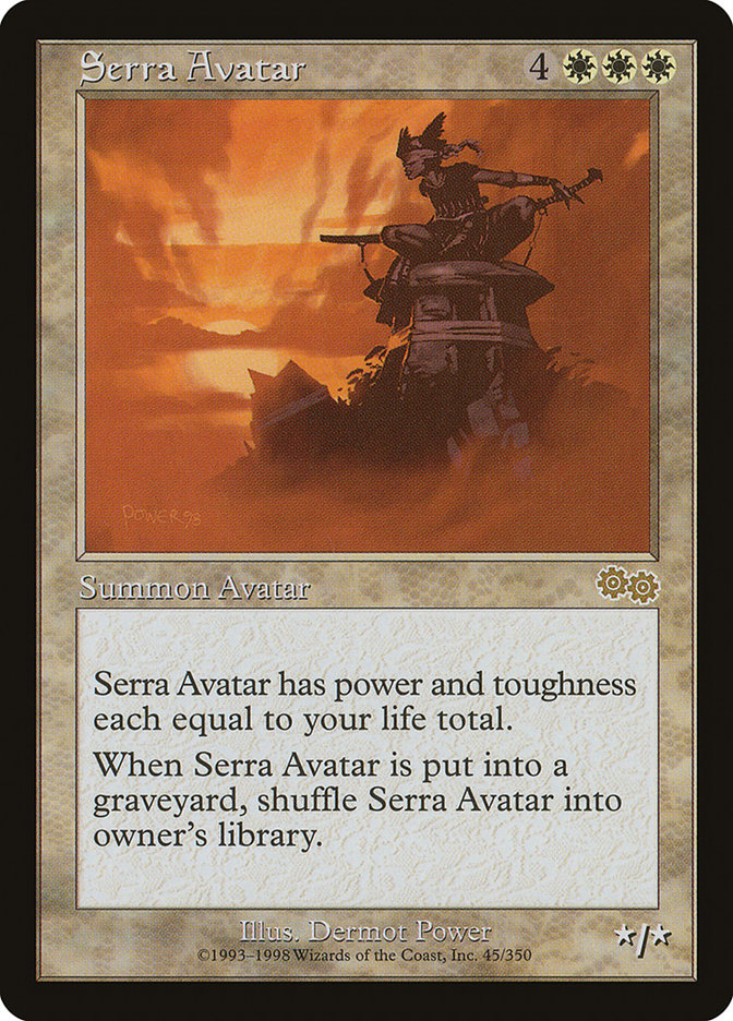Serra Avatar [Urza's Saga] | Game Master's Emporium (The New GME)