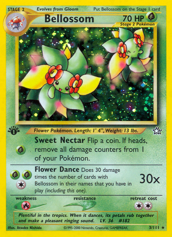 Bellossom (3/111) [Neo Genesis 1st Edition] | Game Master's Emporium (The New GME)