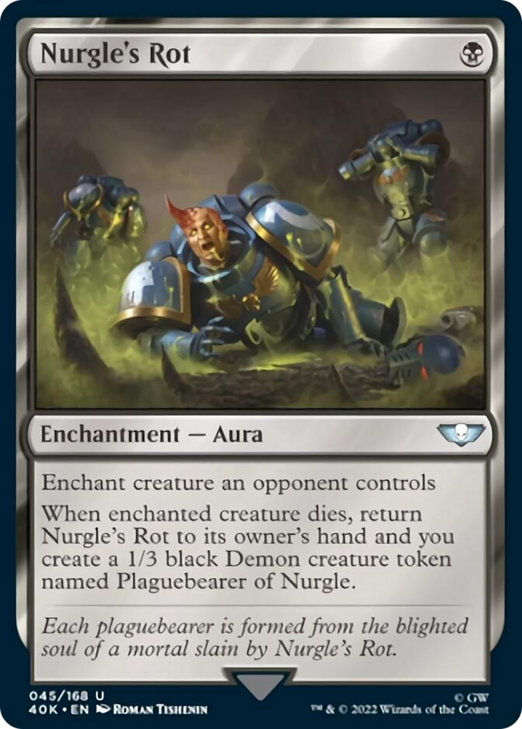 Nurgle's Rot (Surge Foil) [Warhammer 40,000] | Game Master's Emporium (The New GME)