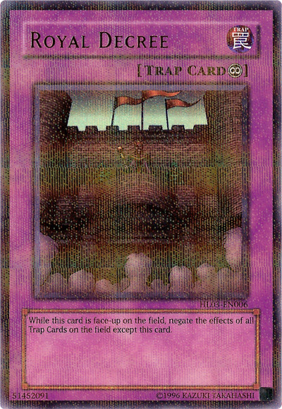 Royal Decree [HL03-EN006] Ultra Rare | Game Master's Emporium (The New GME)