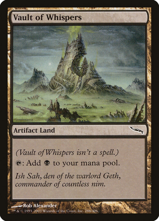 Vault of Whispers [Mirrodin] | Game Master's Emporium (The New GME)