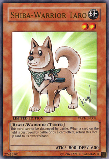 Shiba-Warrior Taro [YAP1-EN008] Ultra Rare | Game Master's Emporium (The New GME)