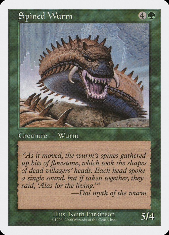 Spined Wurm [Media Promos] | Game Master's Emporium (The New GME)