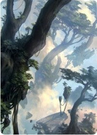 Forest 1 Art Card [Zendikar Rising Art Series] | Game Master's Emporium (The New GME)