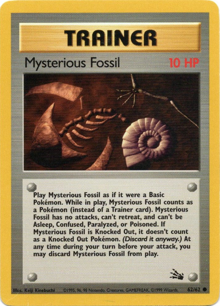 Mysterious Fossil (62/62) [Fossil Unlimited] | Game Master's Emporium (The New GME)