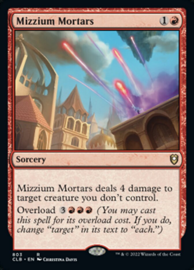 Mizzium Mortars [Commander Legends: Battle for Baldur's Gate] | Game Master's Emporium (The New GME)