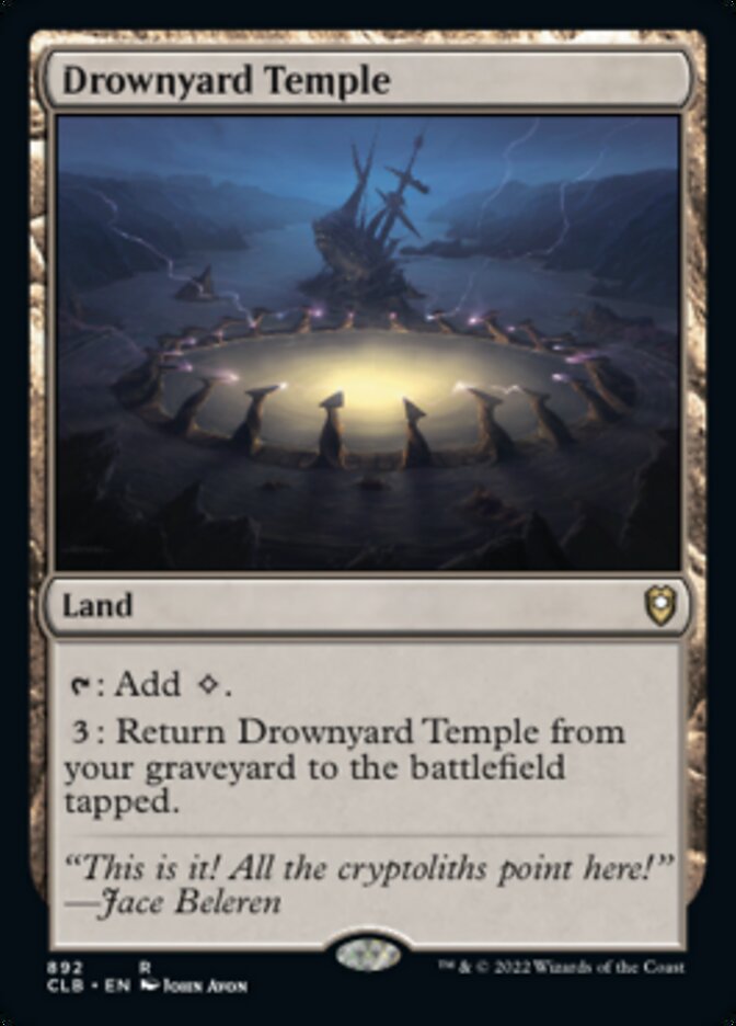 Drownyard Temple [Commander Legends: Battle for Baldur's Gate] | Game Master's Emporium (The New GME)