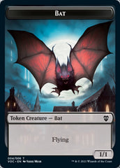 Blood // Bat Double-Sided Token [Innistrad: Crimson Vow Commander Tokens] | Game Master's Emporium (The New GME)