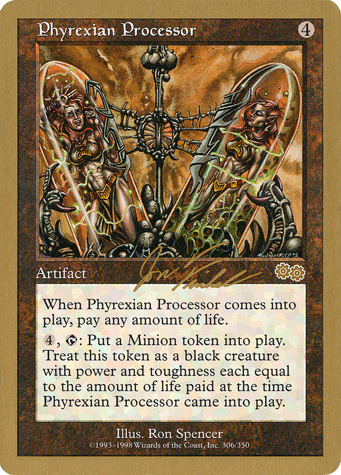 Phyrexian Processor (Jon Finkel) [World Championship Decks 2000] | Game Master's Emporium (The New GME)