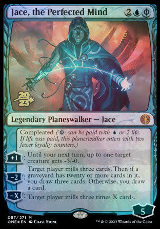 Jace, the Perfected Mind [Phyrexia: All Will Be One Prerelease Promos] | Game Master's Emporium (The New GME)