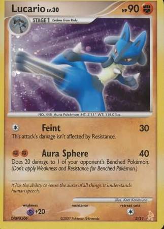 Lucario (3/11) [Diamond & Pearl: Trainer Kit - Lucario] | Game Master's Emporium (The New GME)