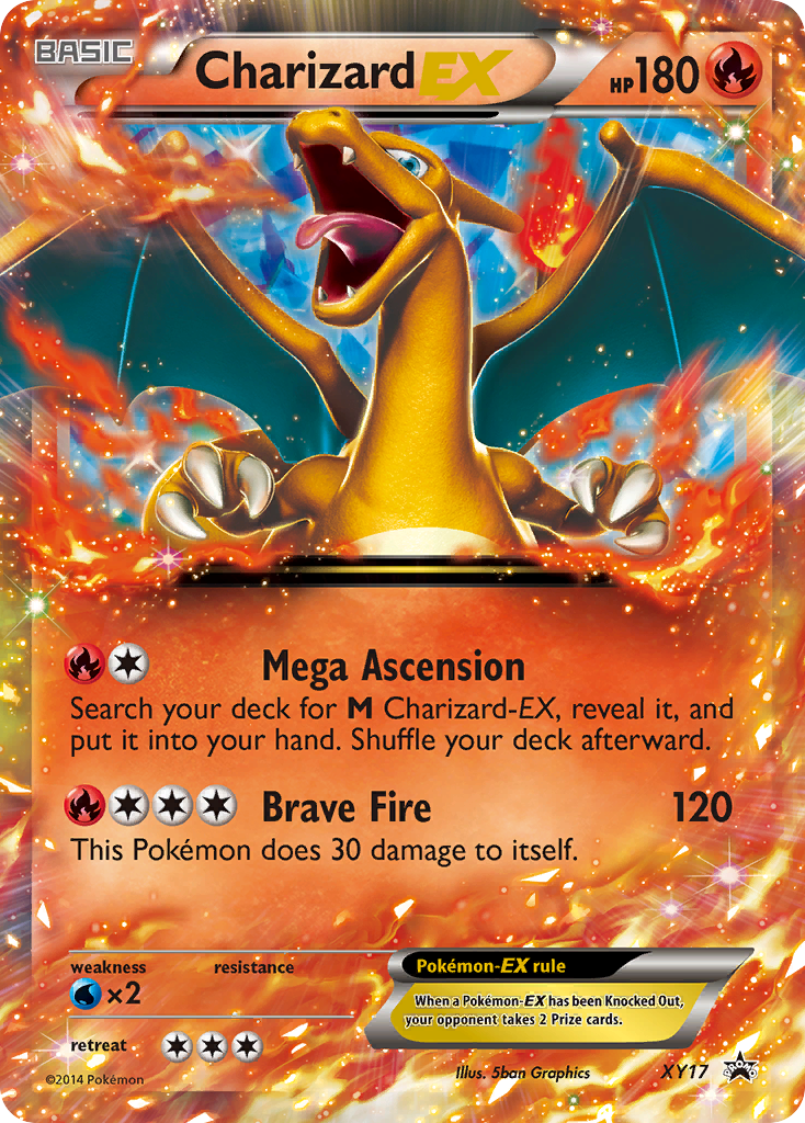 Charizard EX (XY17) [XY: Black Star Promos] | Game Master's Emporium (The New GME)