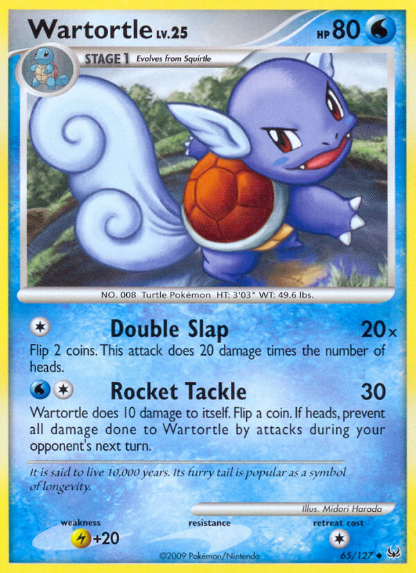 Wartortle (65/127) [Platinum: Base Set] | Game Master's Emporium (The New GME)