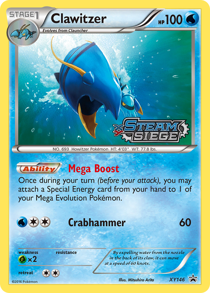 Clawitzer (XY146) [XY: Black Star Promos] | Game Master's Emporium (The New GME)