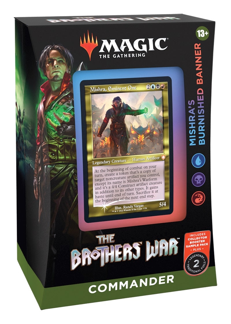 MTG Brothers War  Commander Deck: Mishra's Burnished Banner U/B/R | Game Master's Emporium (The New GME)