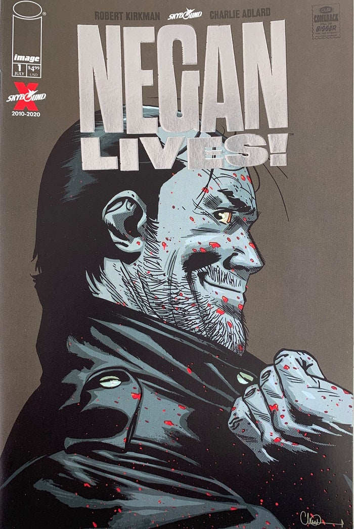 NEGAN LIVES #1 (MR) Silver Two per store Variant | Game Master's Emporium (The New GME)