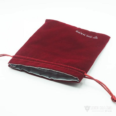 Dice Bag Crimson Red Medium Satin-lined | Game Master's Emporium (The New GME)